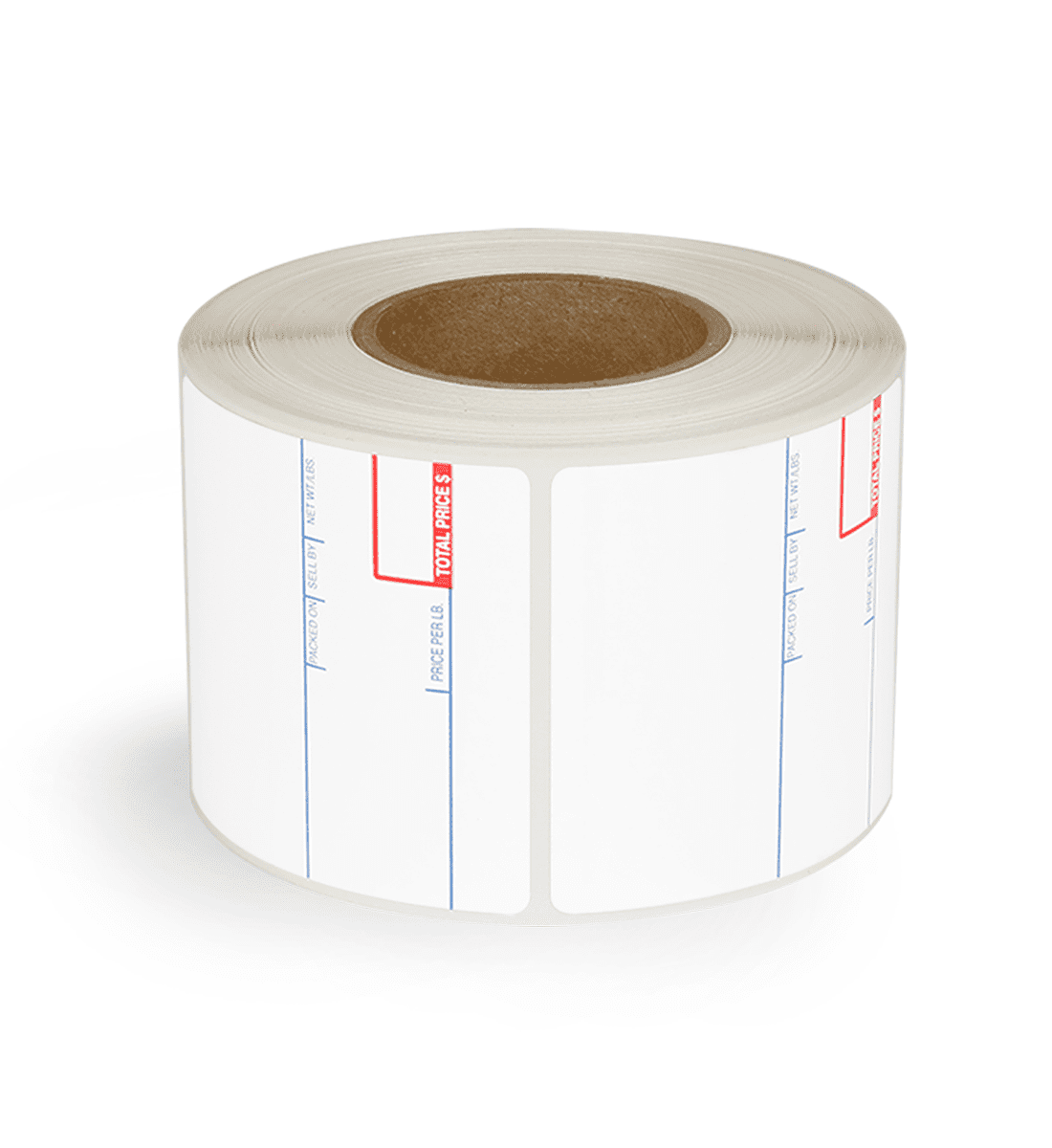 CAS 58mm x 60mm UPC Ingredient Scale Labels
