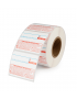 CAS 58mm x 50mm Safe Handling Instructions Scale Labels